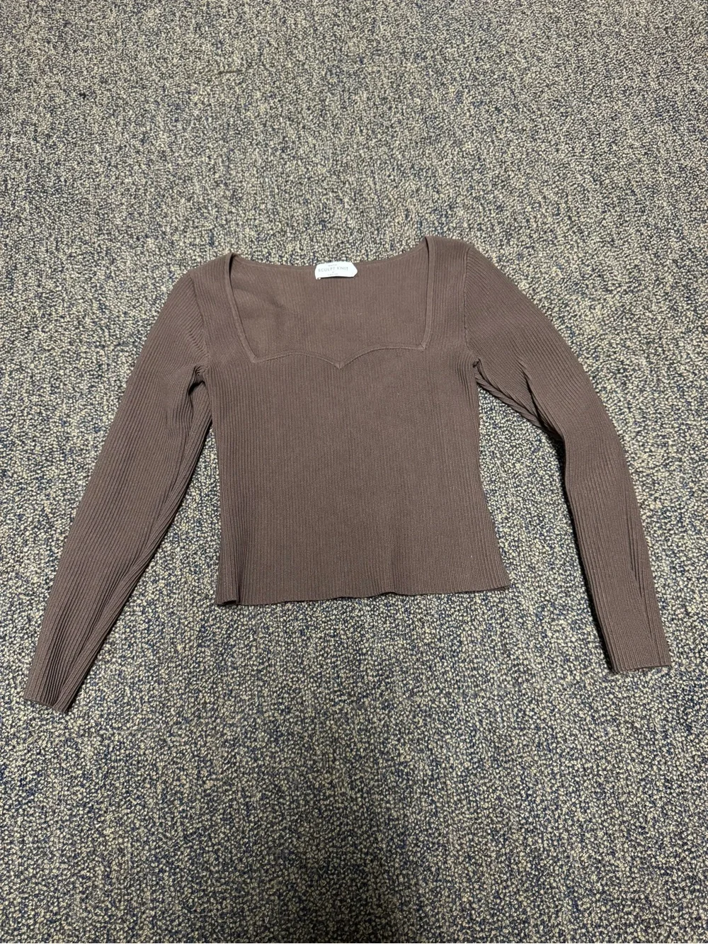 Babaton Sculpt Knit Sweetheart Longsleeve